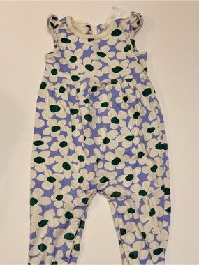 Hanna Andersson Floral Baby Romper
